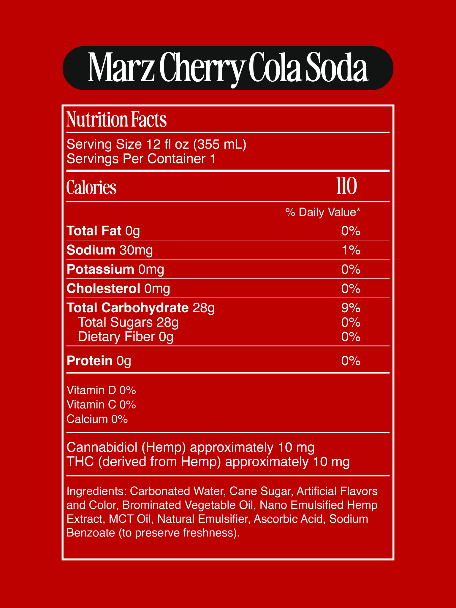 Stupid Soda Cherry Cola – Drink Marz Shop